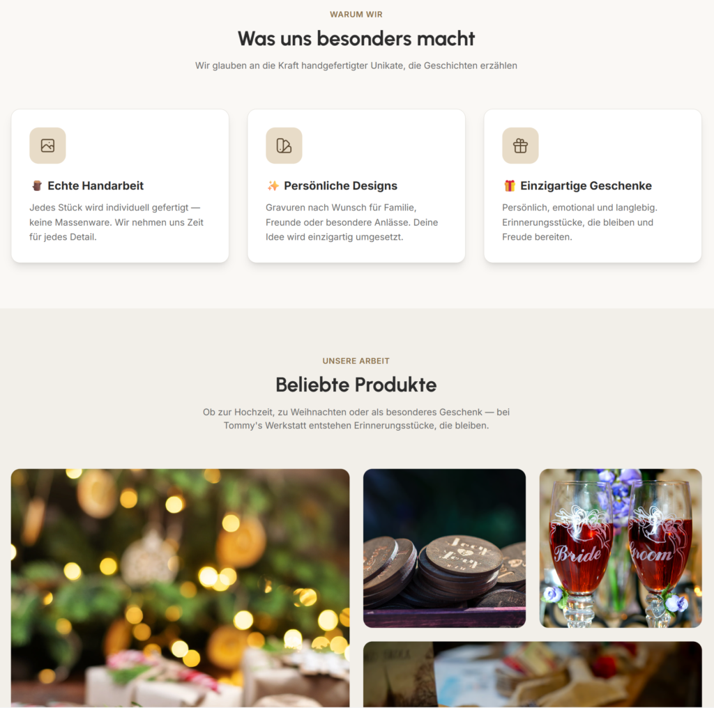 Tommys werkstatt wädi